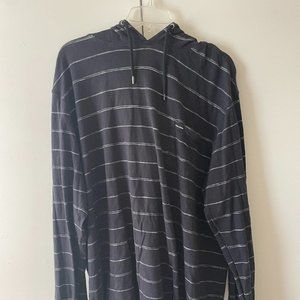 Striped Volcom Lite Hoodie (says XXL but i'm an XL and it fits good)